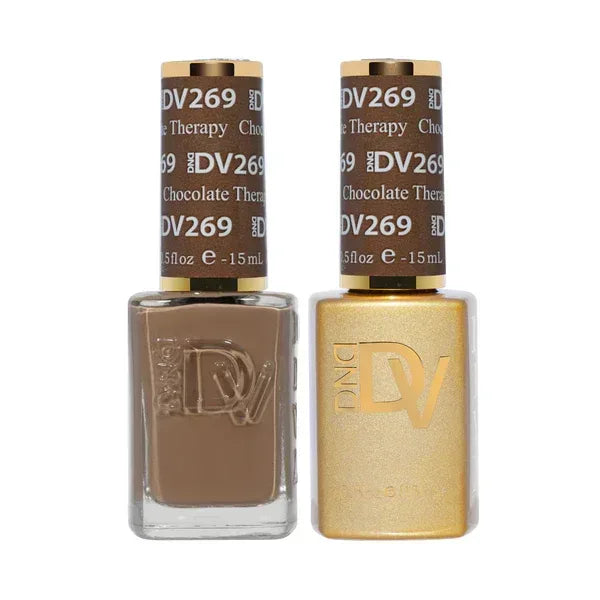 DND DIVA Duo Matching Color - #269 Chocolate Therapy - TTT Nails Supply