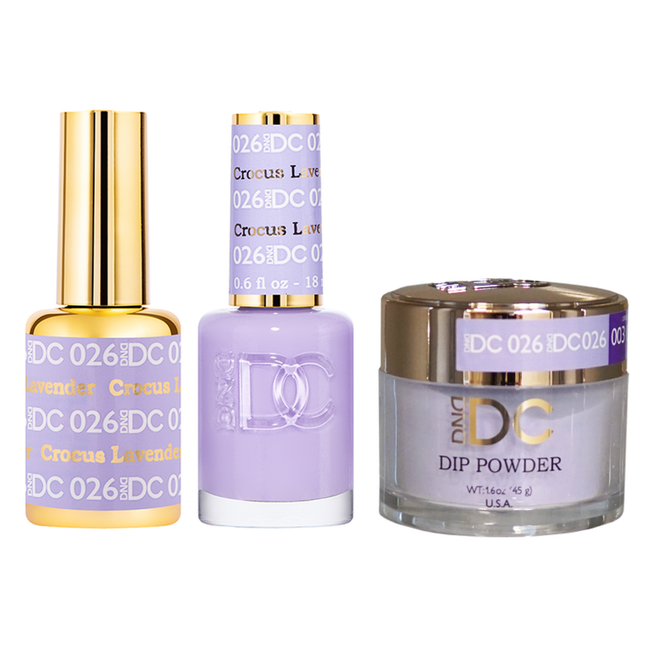DND - DC Gel & Lacquer & Dip Trio (#01 - #70)