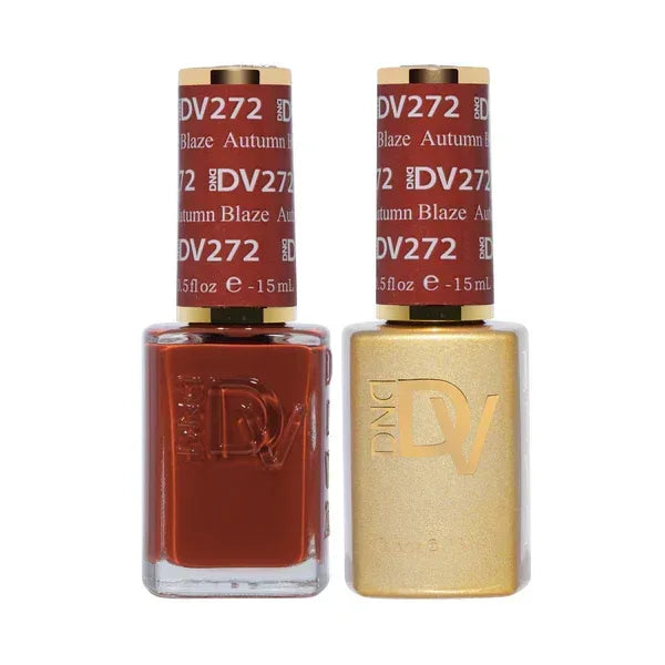 DND DIVA Duo Matching Color - #272 Autumn Blaze - TTT Nails Supply