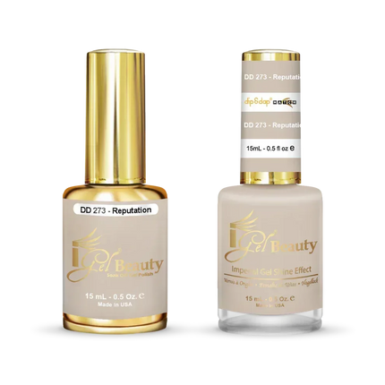 iGel Matching Duo Gel Polish 0.5oz - #273 Reputation - TTT Nails Supply