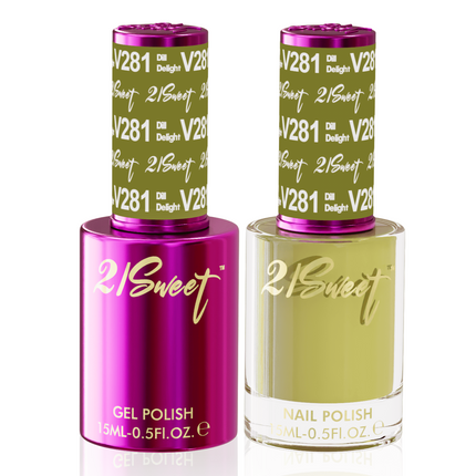 21Sweet - Gel & Lacquer Duo (#201 - #290) - NEW 2024