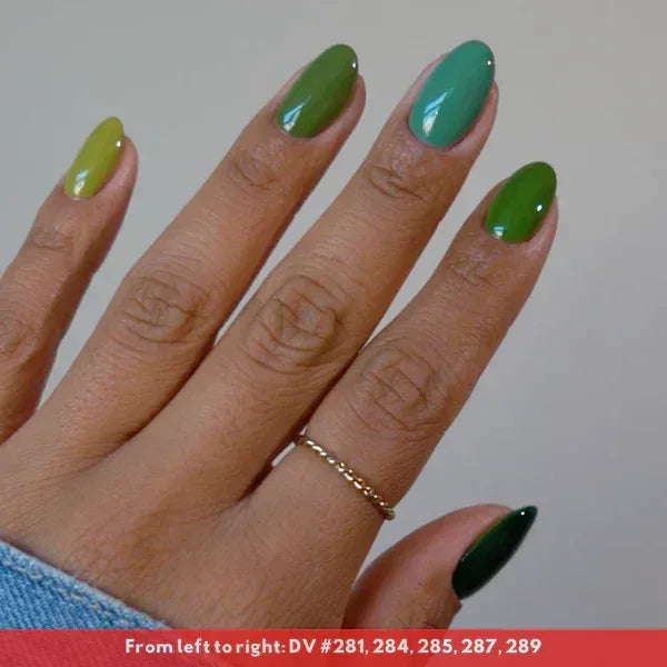 DND DIVA Duo Matching Color - #284 Olive Green - TTT Nails Supply