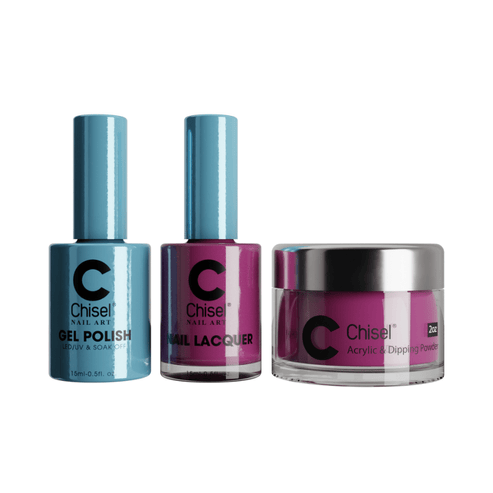 Chisel - Gel & Lacquer & Dip Trio Solid (#01 - #100) - NEW 2024