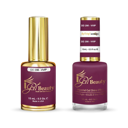 iGel Matching Duo Gel Polish 0.5oz - #298 VVIP - TTT Nails Supply