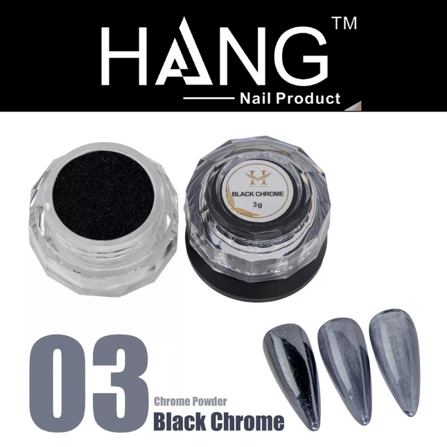 Hang New Collection Chrome Effects 12 Color - Leading Fashion w/ Color Display #01 - #12