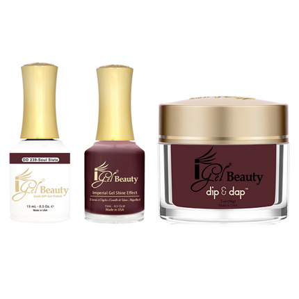 IGel - Gel & Lacquer & Dip Trio (#DD160 - #DD247)