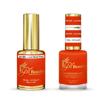 iGel Matching Duo Gel Polish 0.5oz - #305 Love Never Fails - TTT Nails Supply