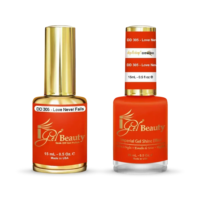 iGel Matching Duo Gel Polish 0.5oz - #305 Love Never Fails - TTT Nails Supply