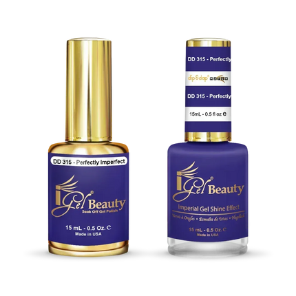 iGel Matching Duo Gel Polish 0.5oz - #315 Perfectly Imperfect - TTT Nails Supply