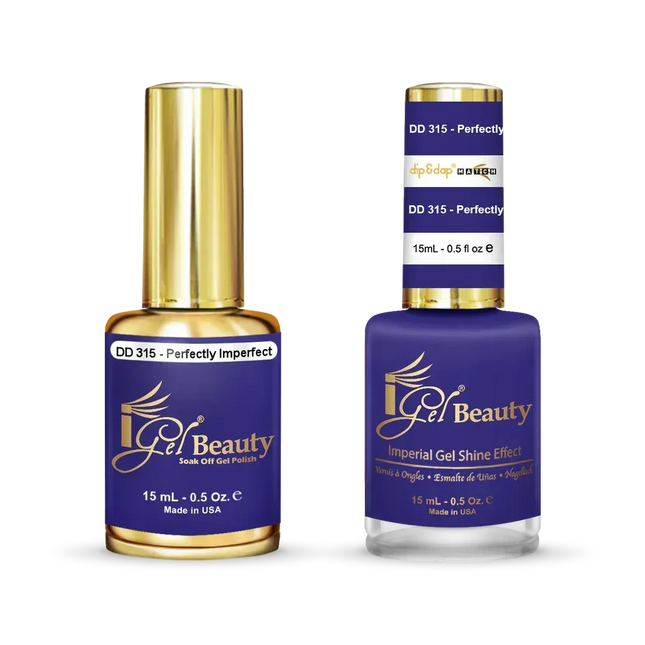 iGel Matching Duo Gel Polish 0.5oz - #315 Perfectly Imperfect - TTT Nails Supply
