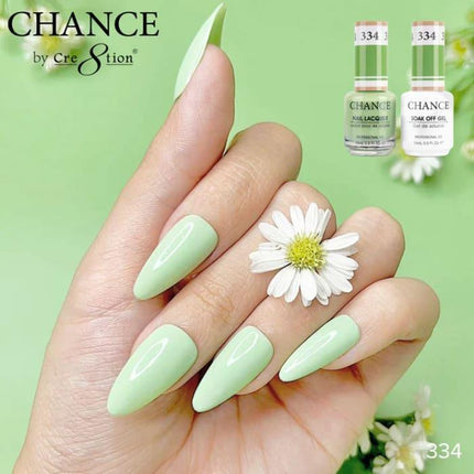 Cre8tion CHANCE Matching Duo Gel Polish 0.5oz - #334 - TTT Nails Supply