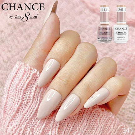 Cre8tion CHANCE Matching Duo Gel Polish 0.5oz - #341 - TTT Nails Supply