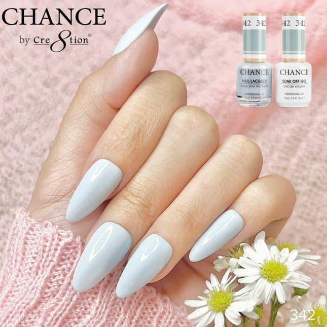 Cre8tion CHANCE Matching Duo Gel Polish 0.5oz - #342 - TTT Nails Supply