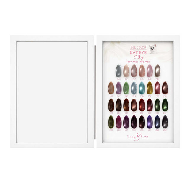Cre8tion Cat Eye Silky Kit - 30 Colors Set (#240 - #269)