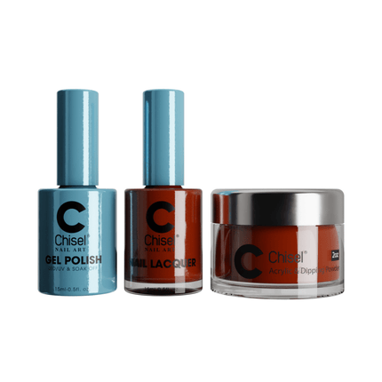 Chisel - Gel & Lacquer & Dip Trio Solid (#01 - #100) - NEW 2024
