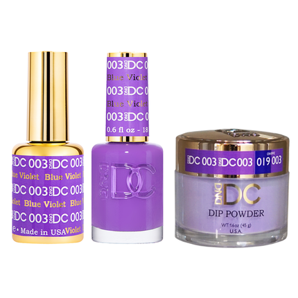 DND - DC Gel & Lacquer & Dip Trio (#01 - #70)