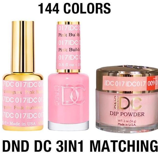 DND - DC Gel & Lacquer & Dip Trio (#01 - #70)