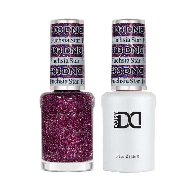 DND Duo Matching Color - #403 Fuchsia Star - TTT Nails Supply
