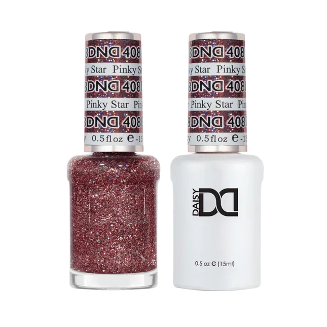 DND Duo Matching Color - #408 Pinky Star - TTT Nails Supply