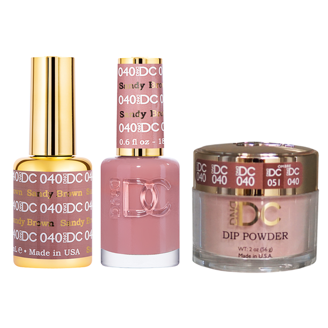 DND - DC Gel & Lacquer & Dip Trio (#01 - #70)