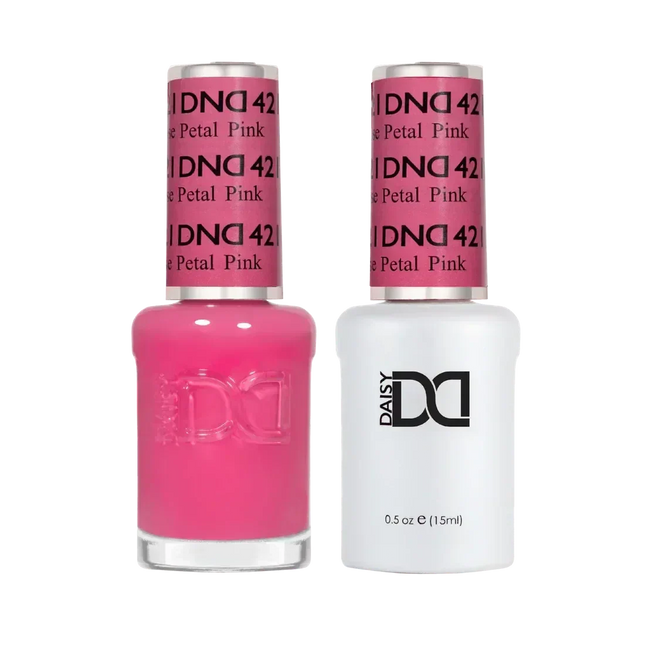 DND Duo Matching Color - #421 Rose Petal Pink - TTT Nails Supply