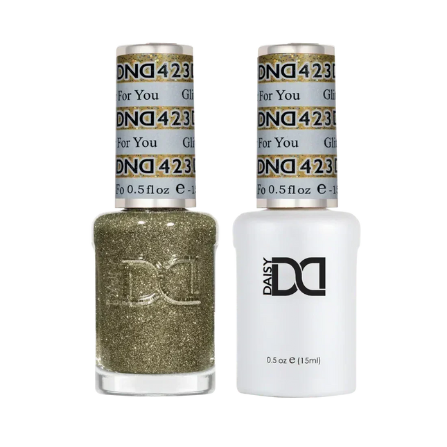 DND Duo Matching Color - #423 Glitter For You - TTT Nails Supply