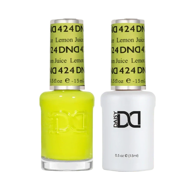 DND Duo Matching Color - #424 Lemon Juice - TTT Nails Supply