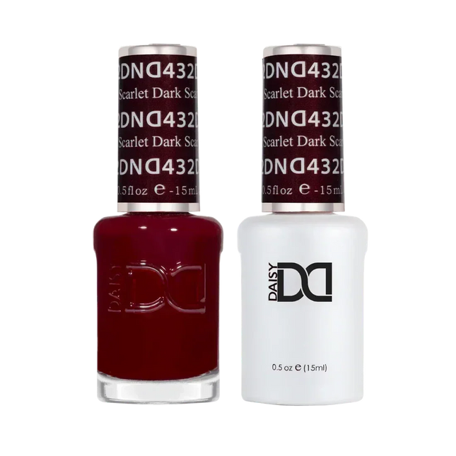 DND Duo Matching Color - #432 Dark Scarlet - TTT Nails Supply