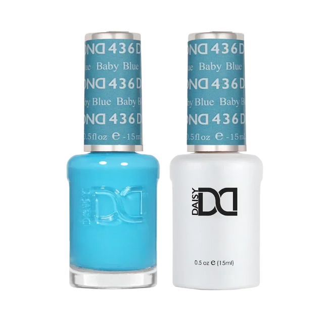 DND Duo Matching Color - #436 Baby Blue - TTT Nails Supply