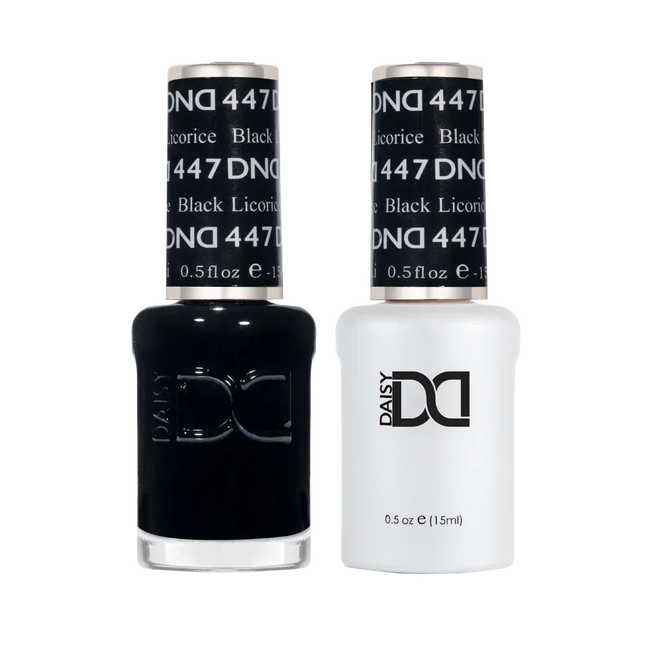 DND Duo Matching Color - #447 Black Licorice - TTT Nails Supply
