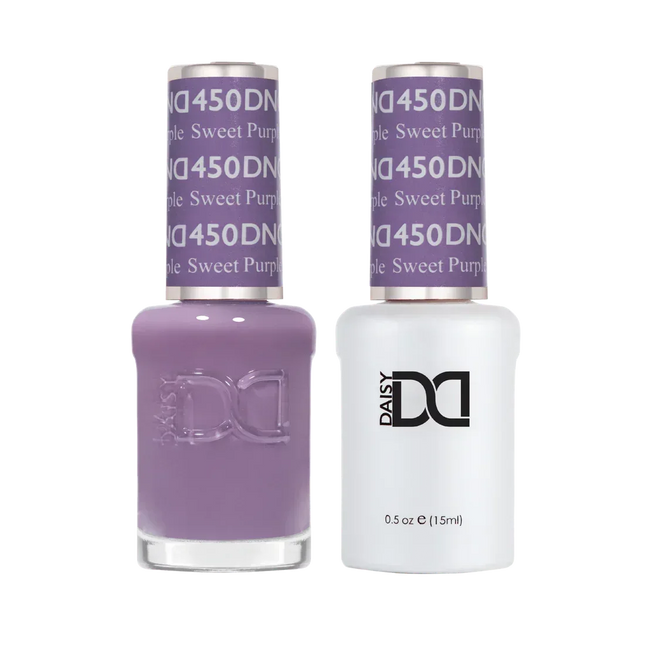 DND Duo Matching Color - #450 Sweet Purple - TTT Nails Supply