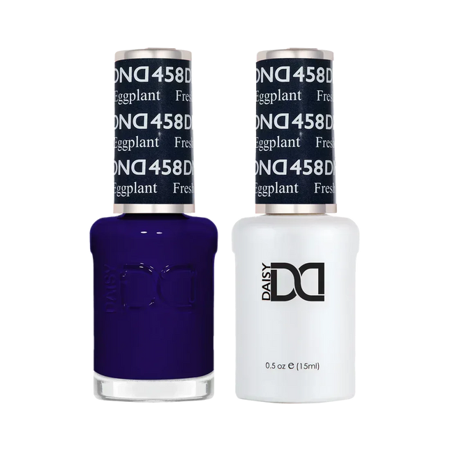 DND Duo Matching Color - #458 Fresh Eggplant - TTT Nails Supply