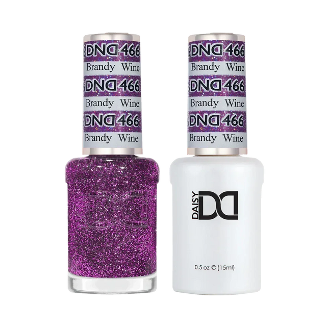 DND Duo Matching Color - #466 Brandy Wine - TTT Nails Supply