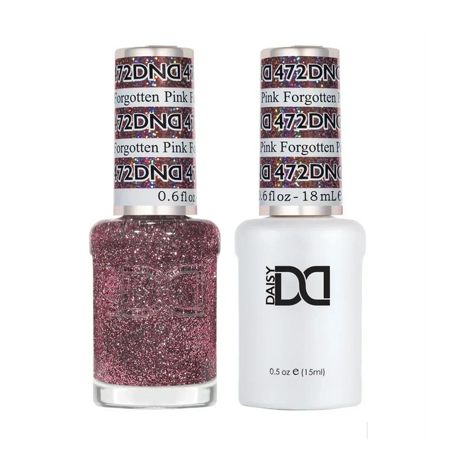 DND Duo Matching Color - #472 Forgotten Pink - TTT Nails Supply