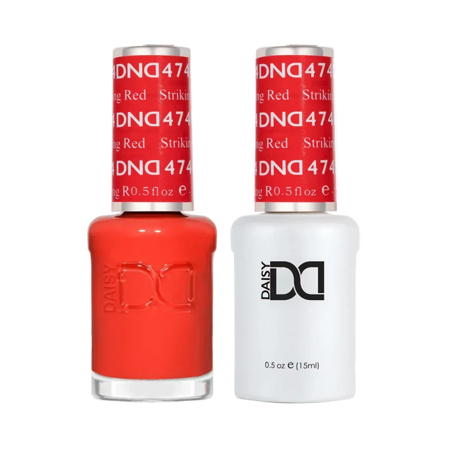 DND Duo Matching Color - #474 Striking Red - TTT Nails Supply