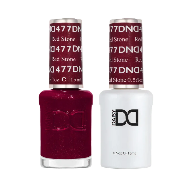 DND Duo Matching Color - #477 Red Stone - TTT Nails Supply