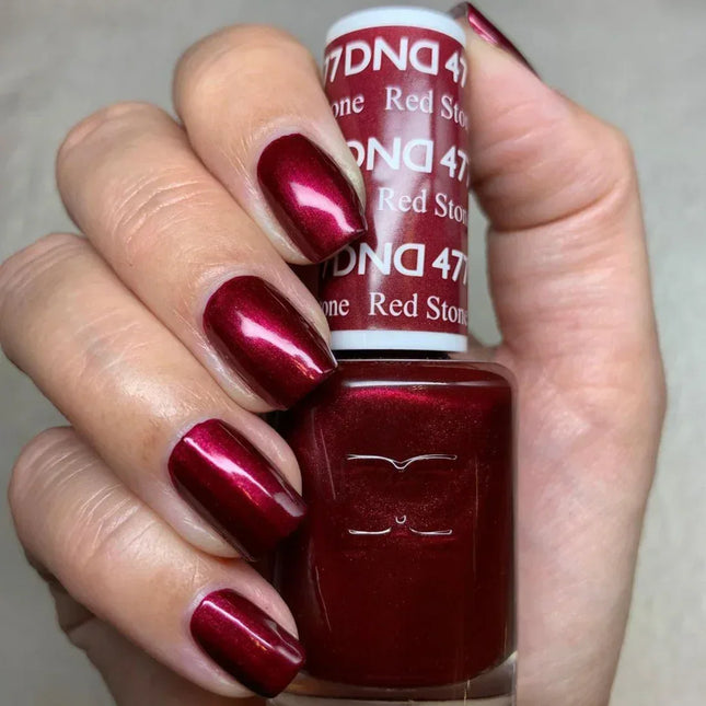 DND Duo Matching Color - #477 Red Stone - TTT Nails Supply