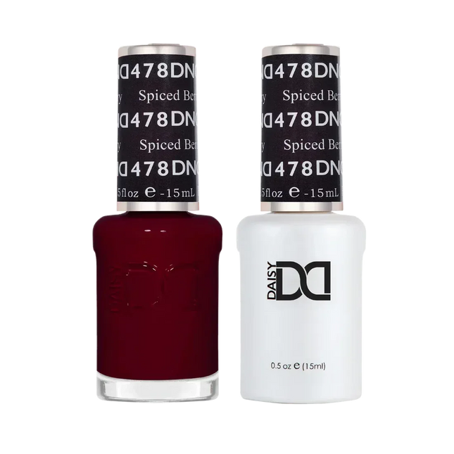 DND Duo Matching Color - #478 Spiced Berry - TTT Nails Supply