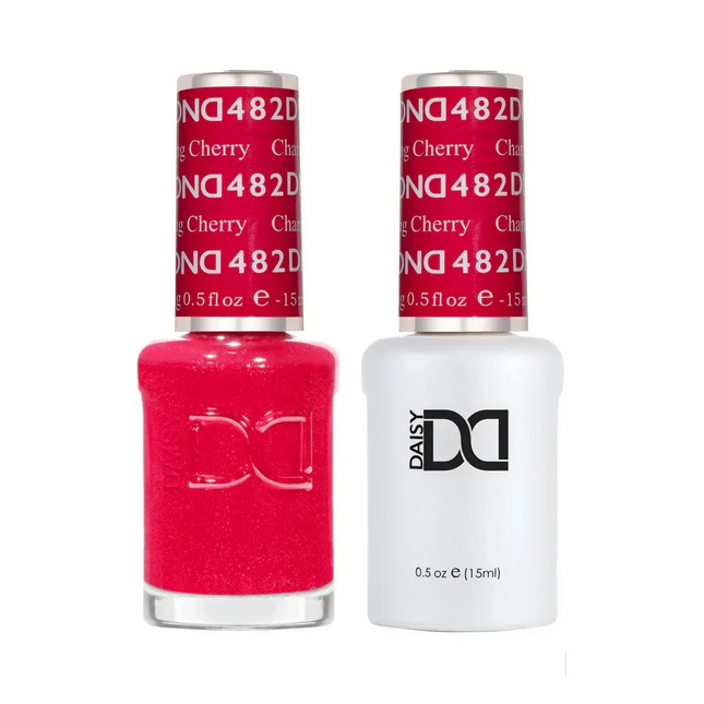 DND Duo Matching Color - #482 Charming Cherry - TTT Nails Supply