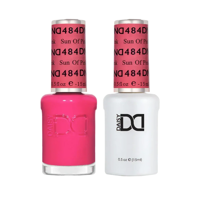 DND Duo Matching Color - #484 Sun Of Pink - TTT Nails Supply