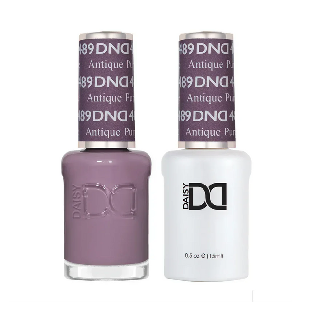 DND Duo Matching Color - #489 Antique Purple - TTT Nails Supply