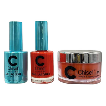Chisel - Gel & Lacquer & Dip Trio Solid (#01 - #100) - NEW 2024