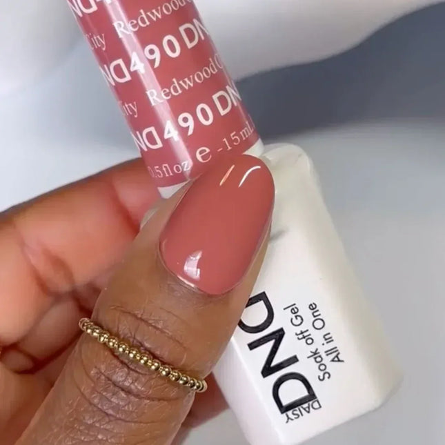 DND Duo Matching Color - #490 Redwood City - TTT Nails Supply