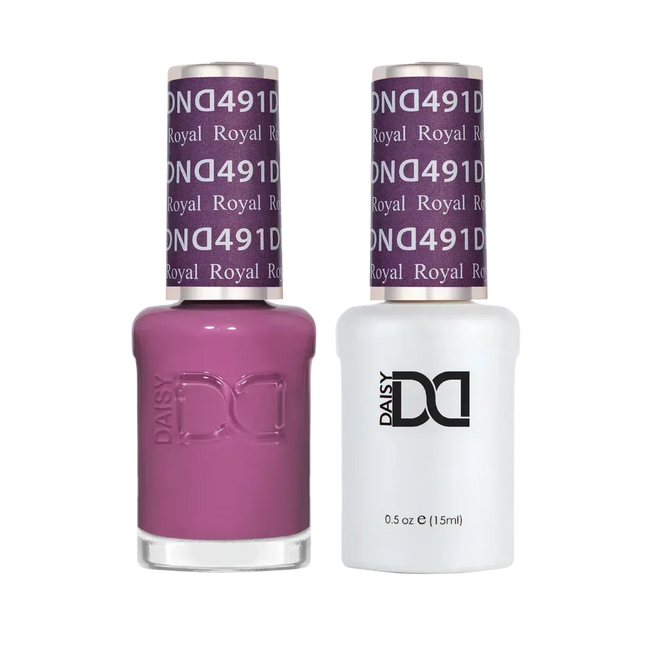 DND Duo Matching Color - #491 Royal Violet - TTT Nails Supply