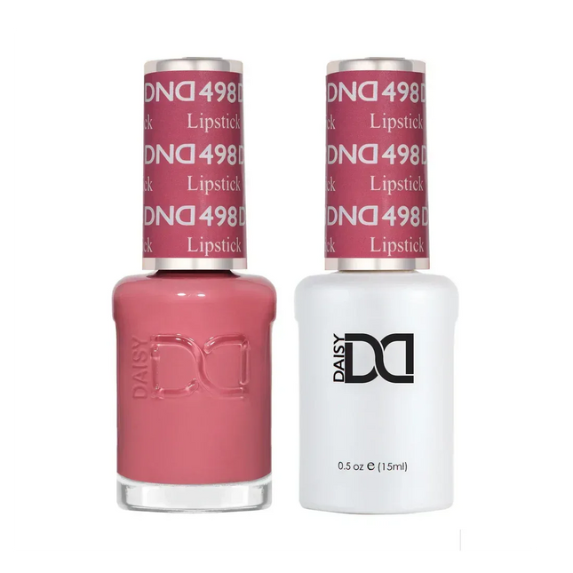 DND Duo Matching Color - #498 Lipstick - TTT Nails Supply