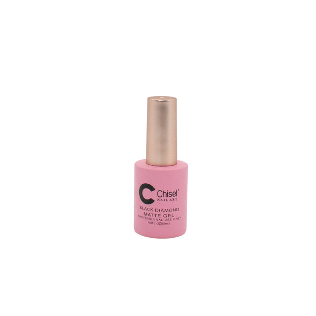 CHISEL Dip Essentials - Black Diamond Matte Top Gel 0.5oz - TTT Nails Supply