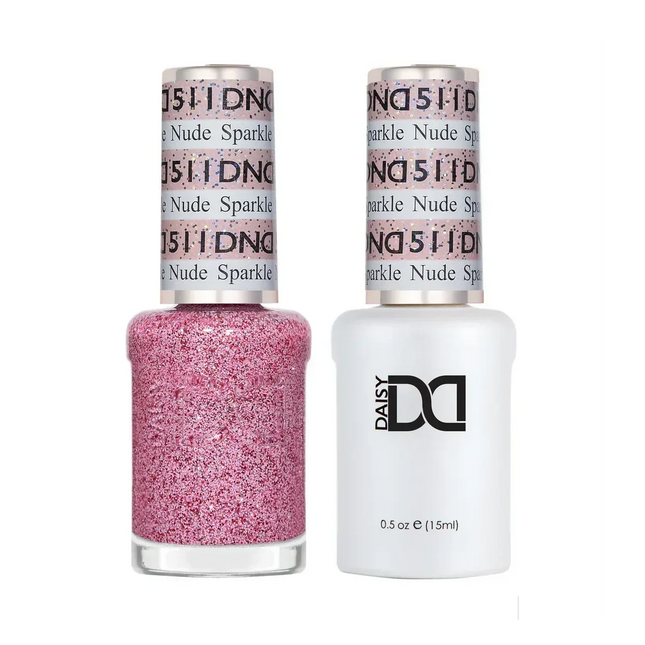 DND Duo Matching Color - #511 Nude Sparkle - TTT Nails Supply