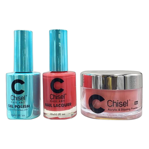 Chisel - Gel & Lacquer & Dip Trio Solid (#01 - #100) - NEW 2024