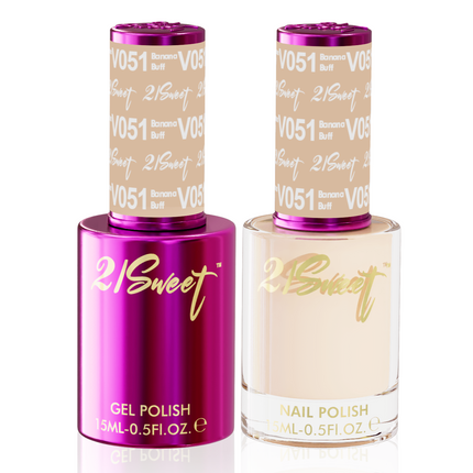 21Sweet - Gel & Lacquer Duo (#01 - #100) - NEW 2024