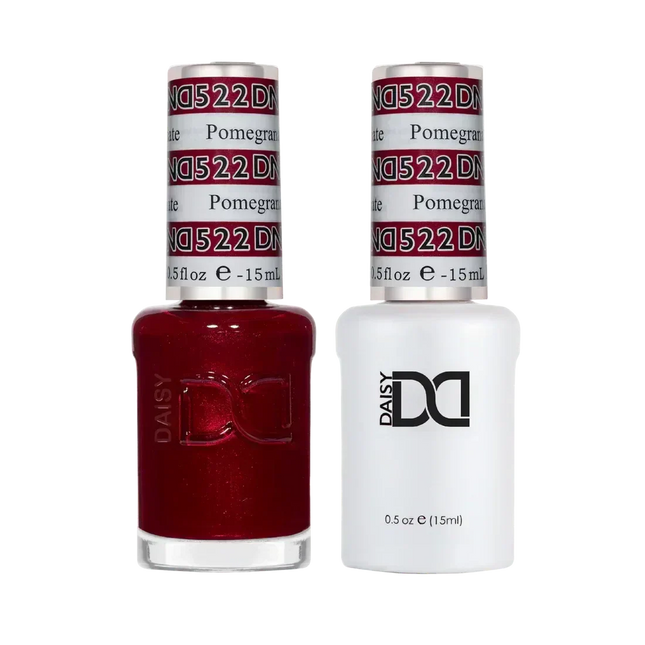 DND Duo Matching Color - #522 Pomegranate - TTT Nails Supply
